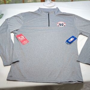 NBA Gray Lightweight Shirt Jacket
